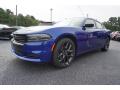 Front 3/4 View of 2019 Dodge Charger SXT #3
