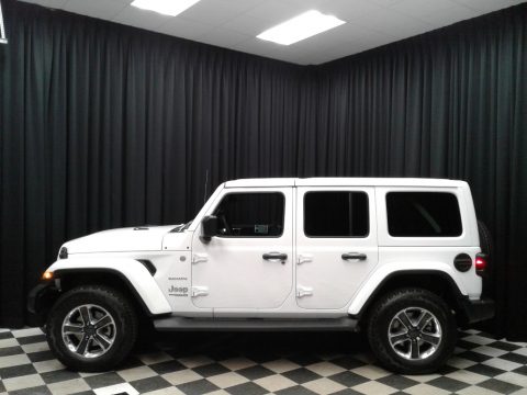 Bright White Jeep Wrangler Unlimited Sahara 4x4. Click to enlarge. Bright White Jeep Wrangler Unlimited Sahara 4x4. Click to enlarge.