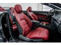  2017 Mercedes-Benz E Red/Black Interior #2