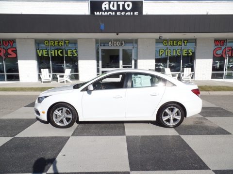 Summit White Chevrolet Cruze Limited LT.  Click to enlarge.