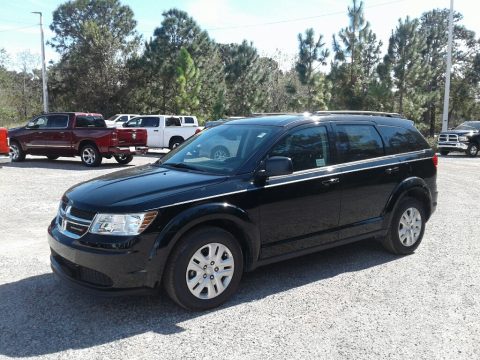 Pitch Black Dodge Journey SE.  Click to enlarge.