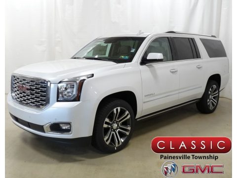 White Frost Tintcoat GMC Yukon XL Denali 4WD.  Click to enlarge.