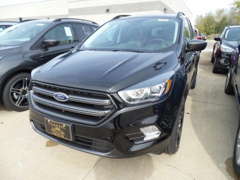 Agate Black Ford Escape SEL 4WD.  Click to enlarge.