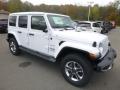 Front 3/4 View of 2018 Jeep Wrangler Unlimited Sahara 4x4 #6