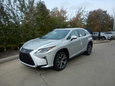 Silver Lining Metallic Lexus RX 350 AWD.  Click to enlarge.