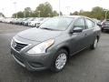 Front 3/4 View of 2019 Nissan Versa S #8