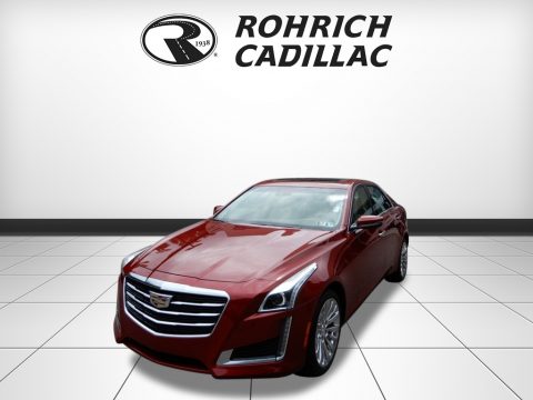Red Obsession Tintcoat Cadillac CTS 2.0T Luxury AWD Sedan.  Click to enlarge.