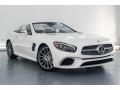 Front 3/4 View of 2019 Mercedes-Benz SL 450 Roadster #12
