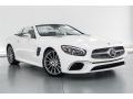 Front 3/4 View of 2019 Mercedes-Benz SL 550 Roadster #12