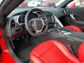  2019 Chevrolet Corvette Adrenaline Red Interior #6