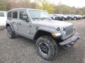 Front 3/4 View of 2018 Jeep Wrangler Unlimited Rubicon 4x4 #7