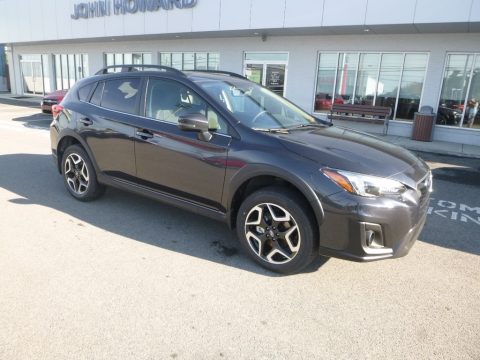 Dark Gray Metallic Subaru Crosstrek 2.0i Limited.  Click to enlarge.