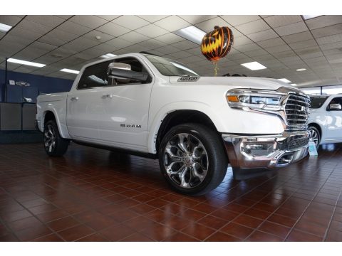 Ivory Tri–Coat Ram 1500 Long Horn Crew Cab 4x4.  Click to enlarge.
