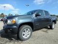 Front 3/4 View of 2019 GMC Canyon SLE Crew Cab 4WD #1