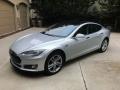 Front 3/4 View of 2013 Tesla Model S  #1