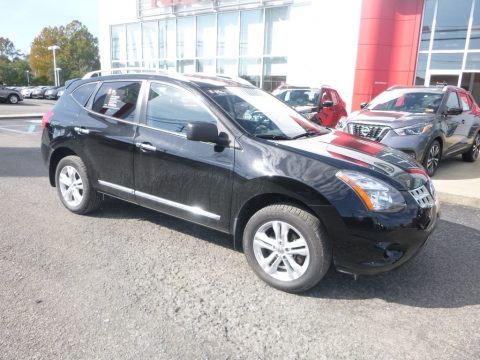 Super Black Nissan Rogue Select S AWD.  Click to enlarge.