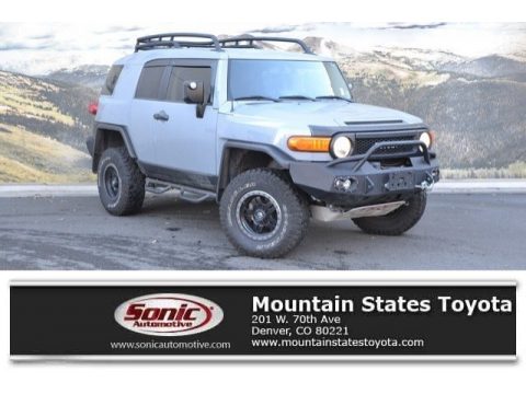 Trail Teams Cement Gray Toyota FJ Cruiser 4WD.  Click to enlarge.