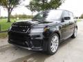 Front 3/4 View of 2019 Land Rover Range Rover Sport HSE #10