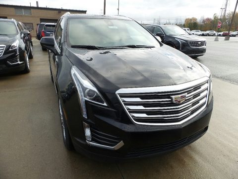 Stellar Black Metallic Cadillac XT5 Luxury AWD.  Click to enlarge.