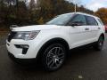 Front 3/4 View of 2019 Ford Explorer Sport 4WD #7