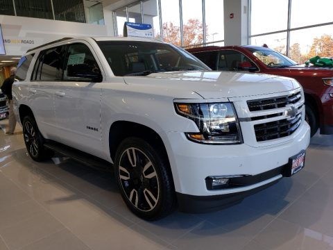 Summit White Chevrolet Tahoe Premier 4WD.  Click to enlarge.