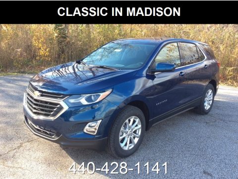 Pacific Blue Metallic Chevrolet Equinox LT AWD.  Click to enlarge.