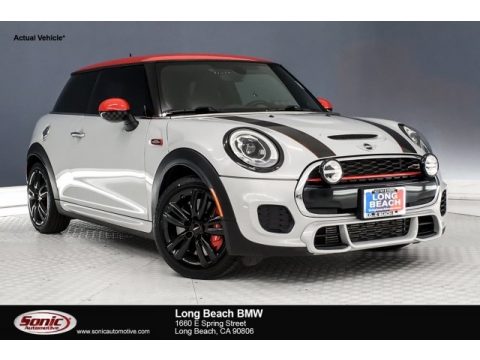 White Silver Metallic Mini Hardtop John Cooper Works 2 Door.  Click to enlarge.