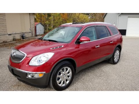 Crystal Red Tintcoat Buick Enclave AWD.  Click to enlarge.
