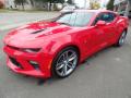 Front 3/4 View of 2018 Chevrolet Camaro SS Coupe #1