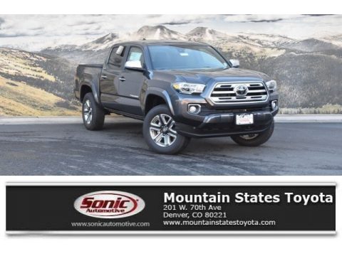 Magnetic Gray Metallic Toyota Tacoma Limited Double Cab 4x4.  Click to enlarge.