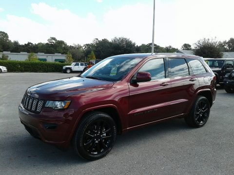 Velvet Red Pearl Jeep Grand Cherokee Altitude.  Click to enlarge.