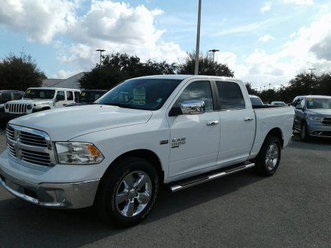 Bright White Ram 1500 Classic Big Horn Crew Cab.  Click to enlarge.