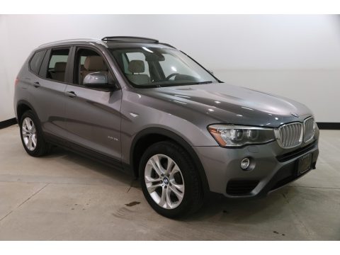 Space Grey Metallic BMW X3 xDrive35i.  Click to enlarge.