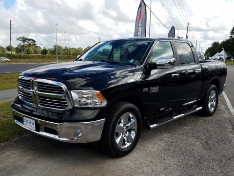 Black Forest Green Pearl Ram 1500 Big Horn Crew Cab.  Click to enlarge.