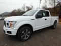Front 3/4 View of 2019 Ford F150 STX SuperCab 4x4 #6