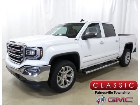 Summit White GMC Sierra 1500 SLT Crew Cab 4WD. Click to enlarge. Summit White GMC Sierra 1500 SLT Crew Cab 4WD. Click to enlarge.