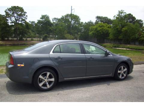 Dark Gray Metallic Chevrolet Malibu LT Sedan.  Click to enlarge.