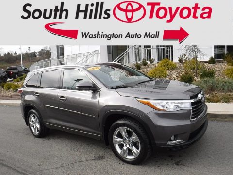 Predawn Gray Mica Toyota Highlander Limited AWD.  Click to enlarge.