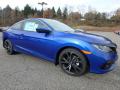 Front 3/4 View of 2019 Honda Civic Sport Coupe #3