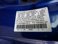 Honda Color Code B593M Agean Blue Metallic #10