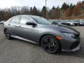 Front 3/4 View of 2019 Honda Civic EX Hatchback #3 Front 3/4 View of 2019 Honda Civic EX Hatchback #3