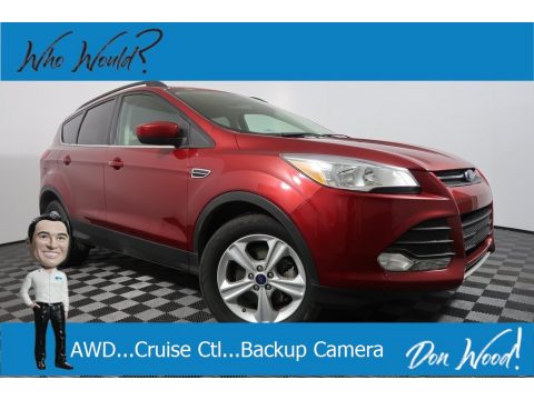 Ruby Red Ford Escape SE 1.6L EcoBoost 4WD.  Click to enlarge.