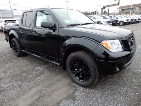 Midnight Black Nissan Frontier Midnight Edition Crew Cab 4x4.  Click to enlarge.