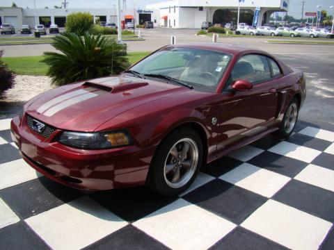 2004 Ford Mustang 40th Anniversary. 40th Anniversary Crimson Red