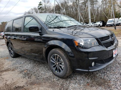 Black Onyx Crystal Pearl Dodge Grand Caravan SE Plus.  Click to enlarge.