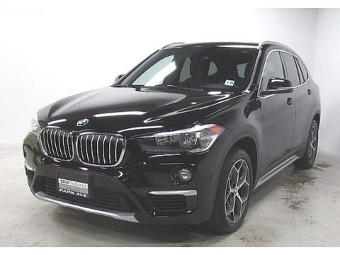 Jet Black BMW X1 xDrive28i.  Click to enlarge.