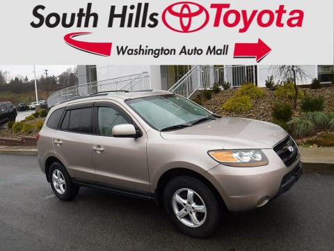 Golden Beige Hyundai Santa Fe GLS 4WD. Click to enlarge. Golden Beige Hyundai Santa Fe GLS 4WD. Click to enlarge.