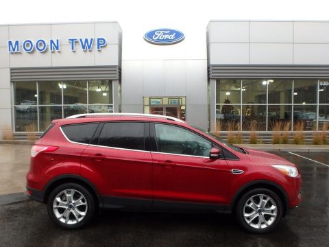 Ruby Red Metallic Ford Escape Titanium 4WD.  Click to enlarge.