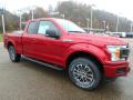 Front 3/4 View of 2019 Ford F150 XLT SuperCab 4x4 #8