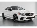 Front 3/4 View of 2019 Mercedes-Benz C 300 Coupe #12